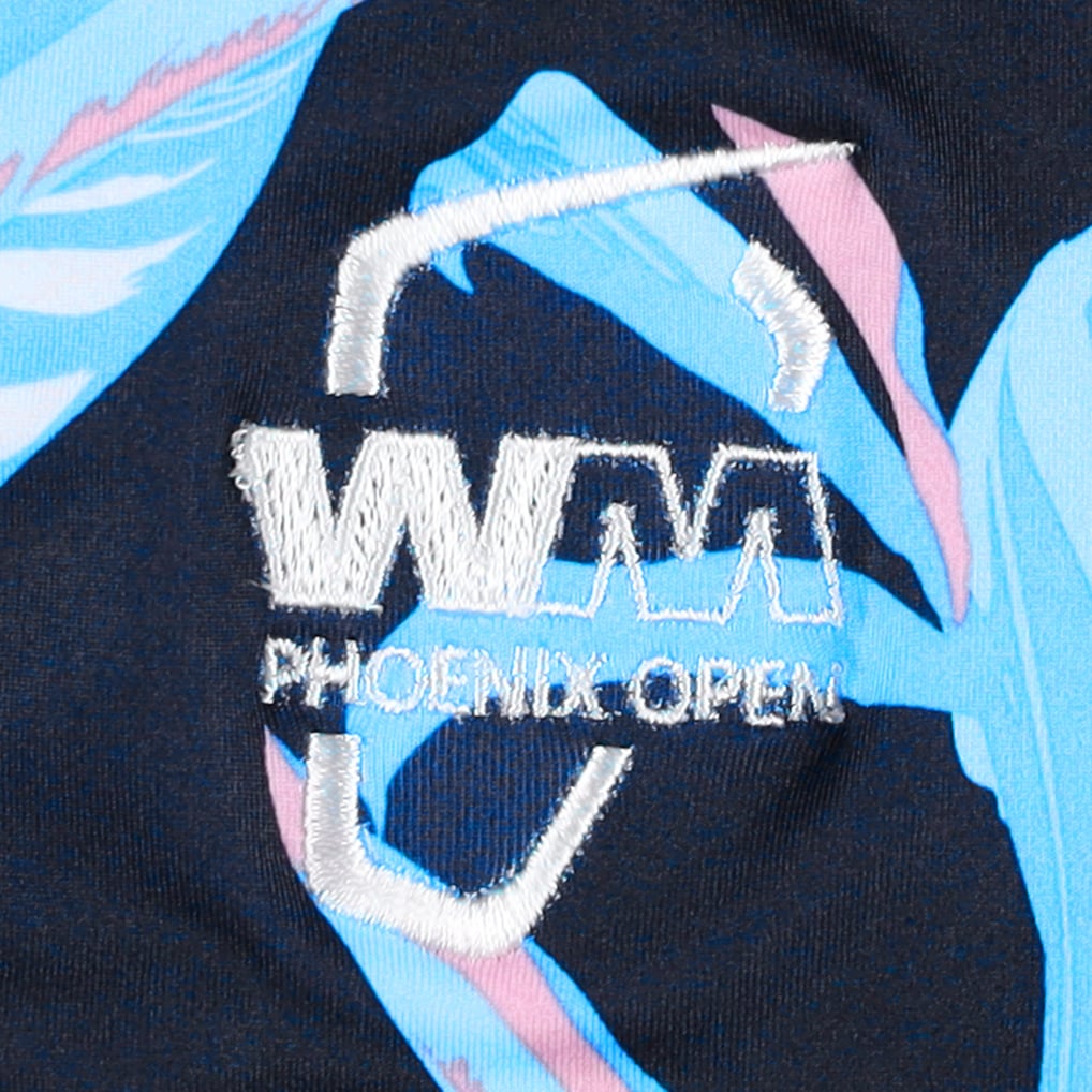 WM Phoenix Open Puma x PTC Floral MATTR Polo - Navy